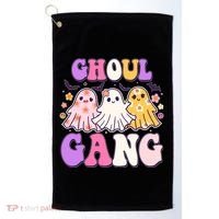 Cute Funny Retro Ghoul Gang Ghosts Golf Towel thumb 0