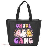 Cute Funny Retro Ghoul Gang Ghosts Tote Bag thumb 0