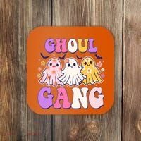 Cute Funny Retro Ghoul Gang Ghosts Coaster thumb 0