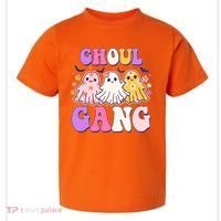 Cute Funny Retro Ghoul Gang Ghosts Toddler T-Shirt thumb 0