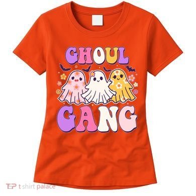 Cute Funny Retro Ghoul Gang Ghosts Women's T-Shirt
