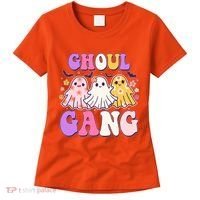 Cute Funny Retro Ghoul Gang Ghosts Women's T-Shirt thumb 0