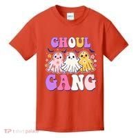 Cute Funny Retro Ghoul Gang Ghosts Kids T-Shirt thumb 0