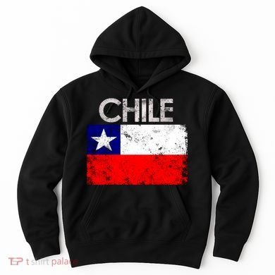 Chilean Flag Retro Chile Hoodie