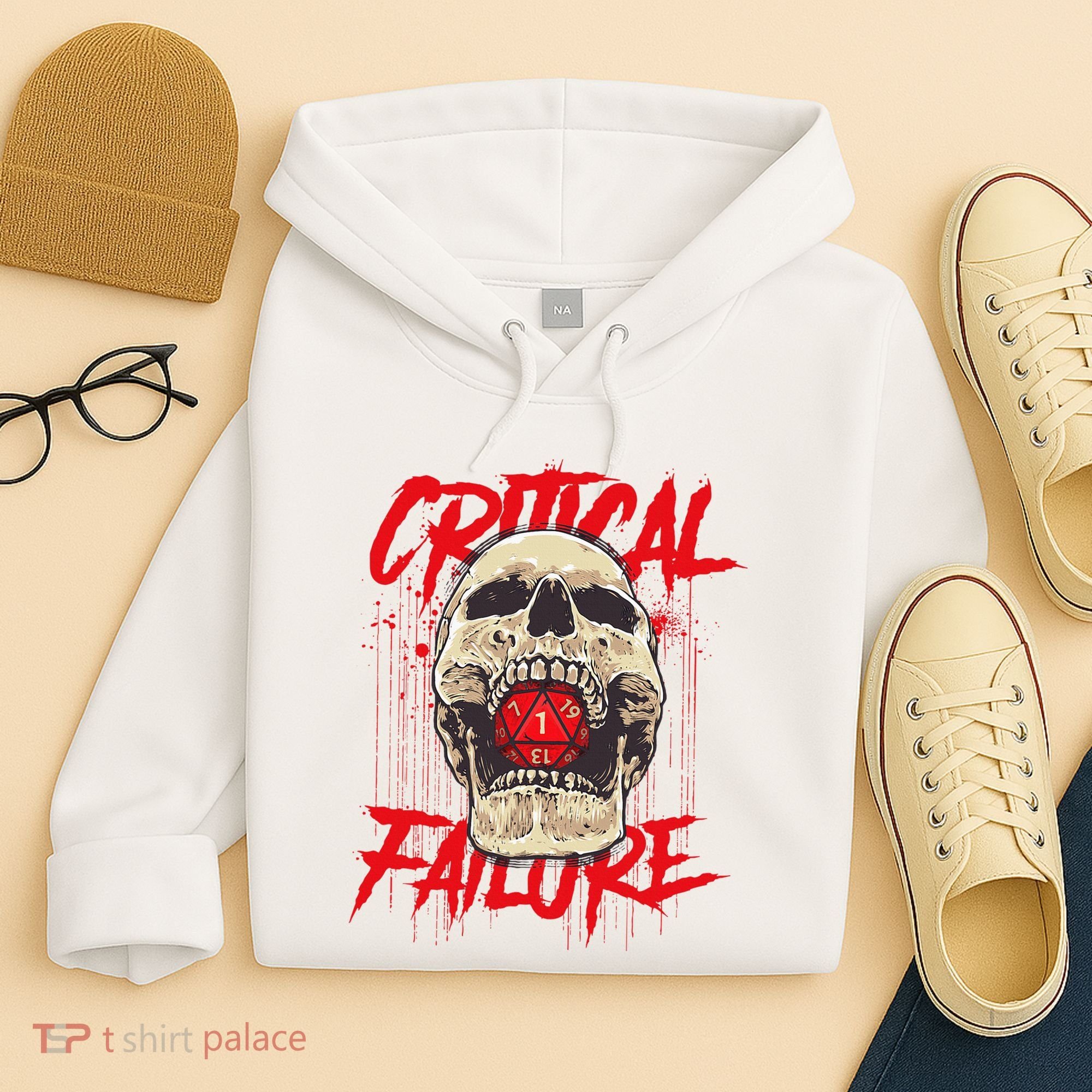 Critical Failure Roleplaying Game Hoodie