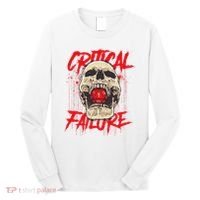Critical Failure Roleplaying Game Long Sleeve Shirt thumb 0