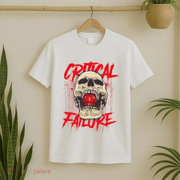 Critical Failure Roleplaying Game T-Shirt