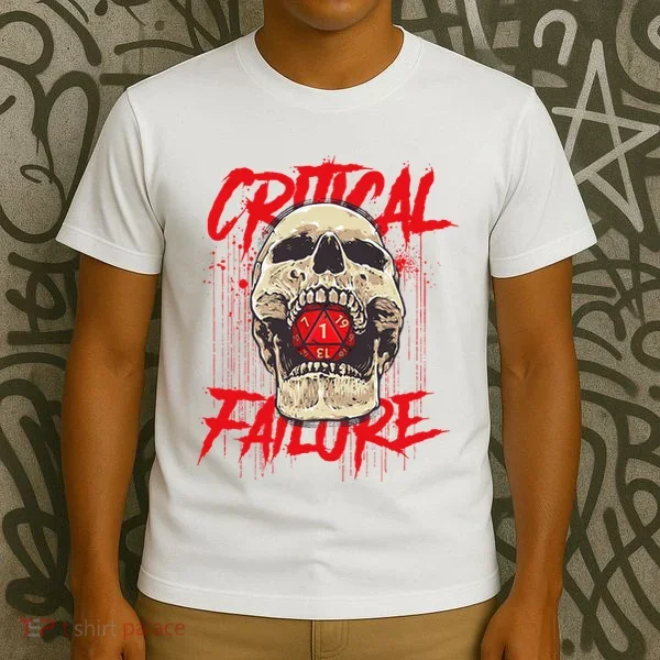 Critical Failure Roleplaying Game T-Shirt