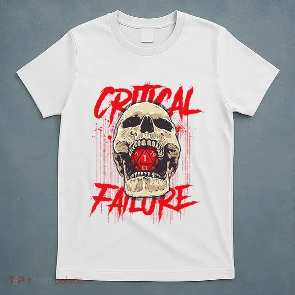 Critical Failure Roleplaying Game T-Shirt