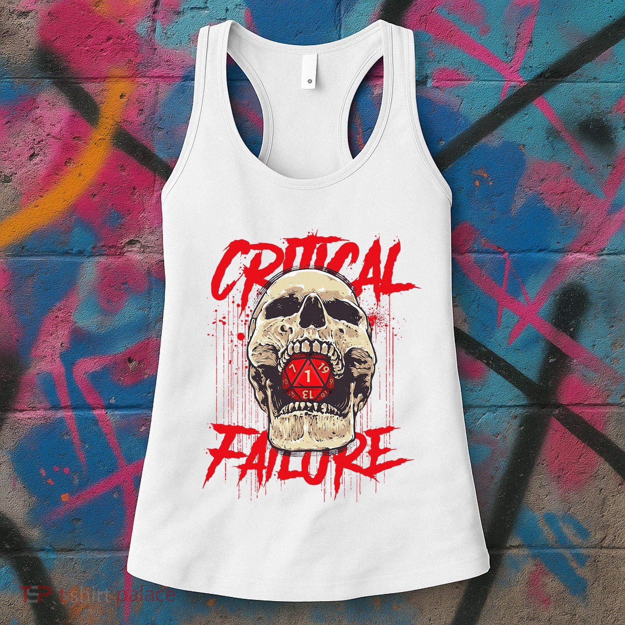Critical Failure Roleplaying Game Women's Tank Top