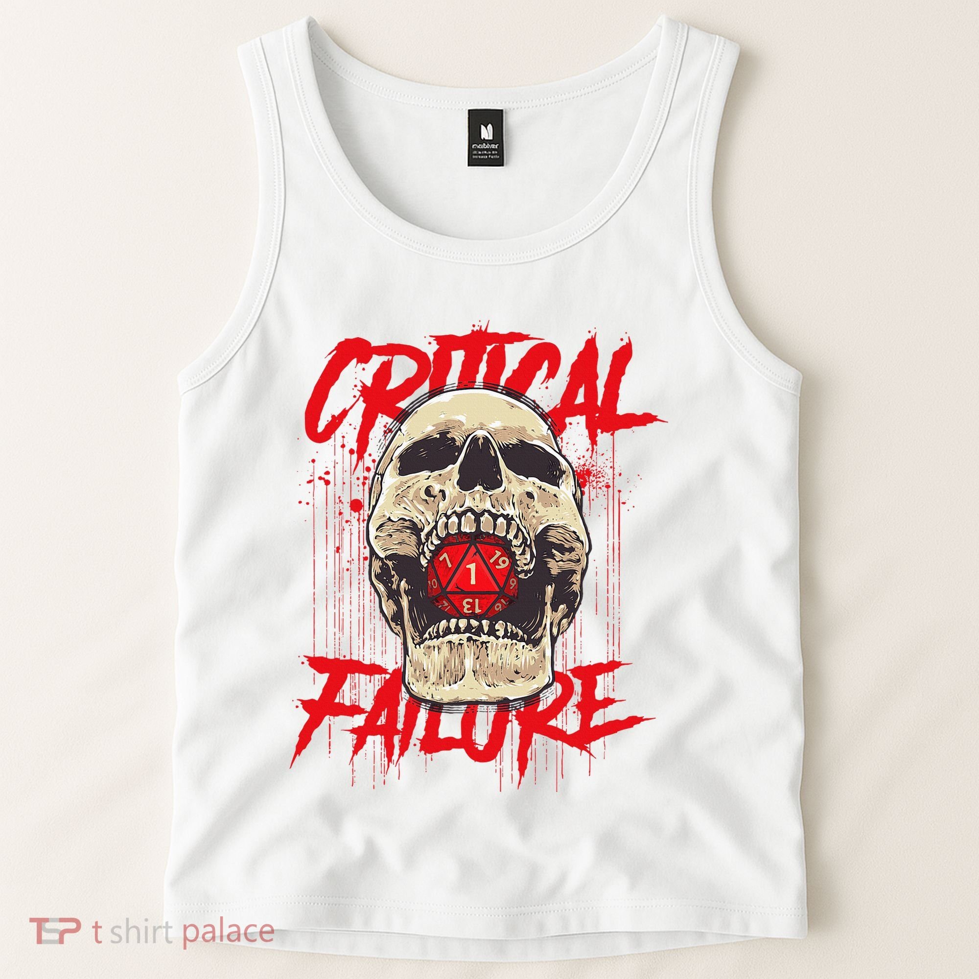 Critical Failure Roleplaying Game Tank Top