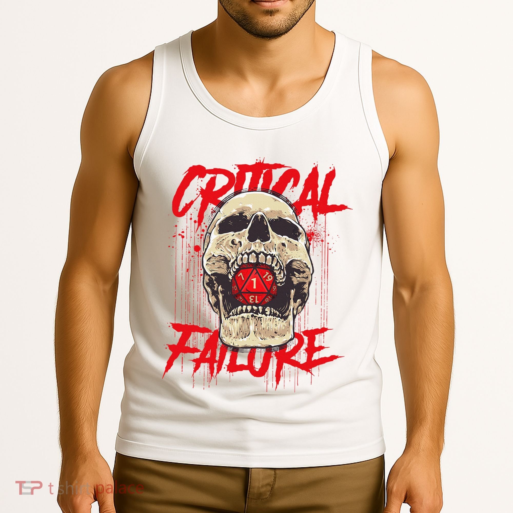 Critical Failure Roleplaying Game Tank Top