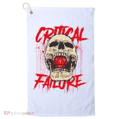 Critical Failure Roleplaying Game Golf Towel