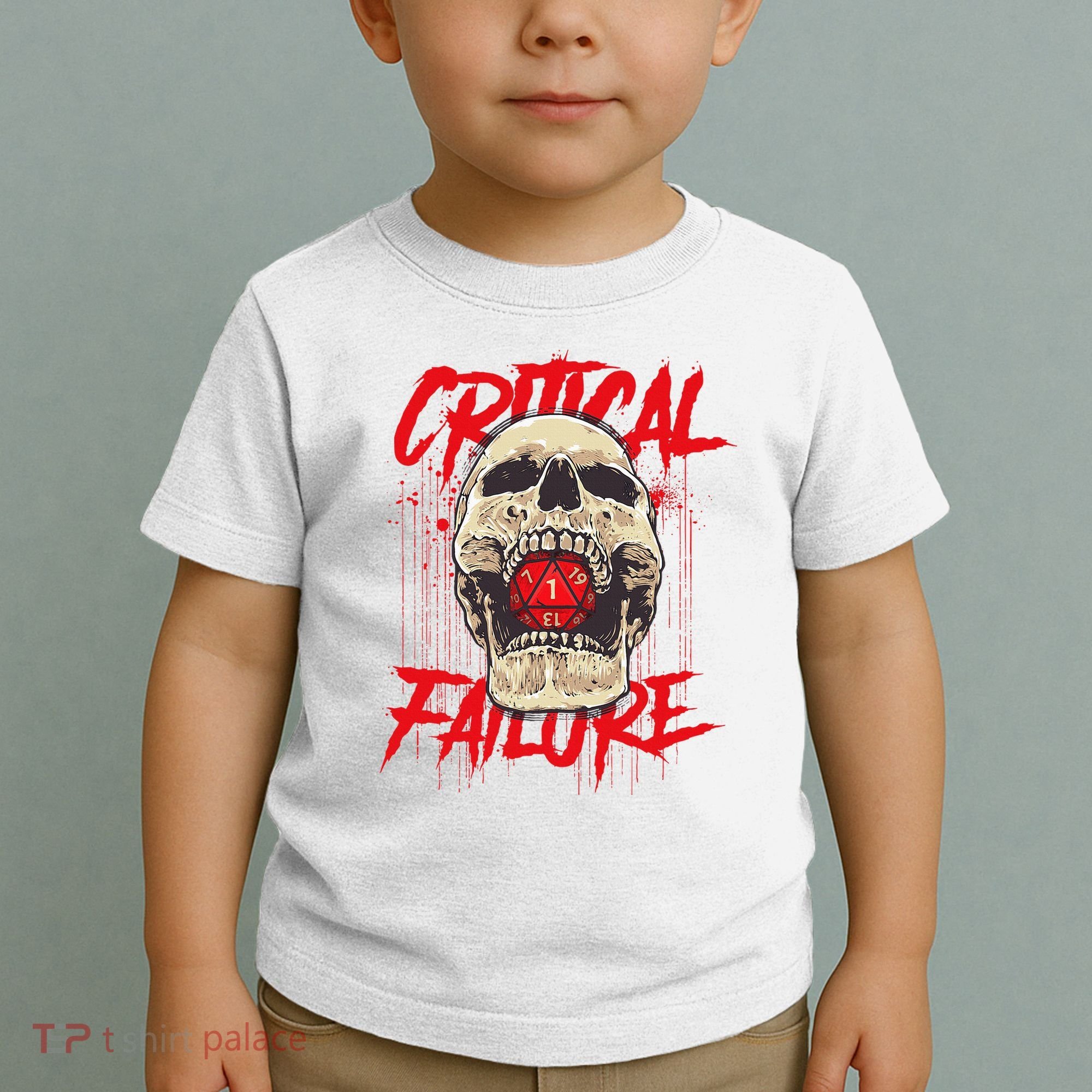 Critical Failure Roleplaying Game Toddler T-Shirt