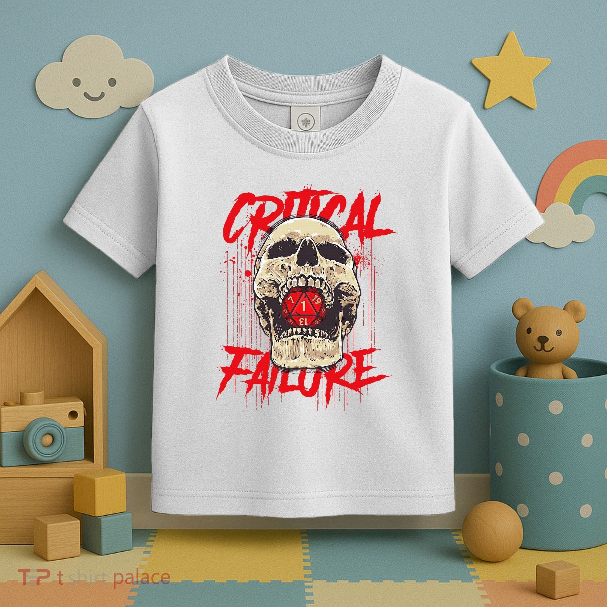 Critical Failure Roleplaying Game Toddler T-Shirt