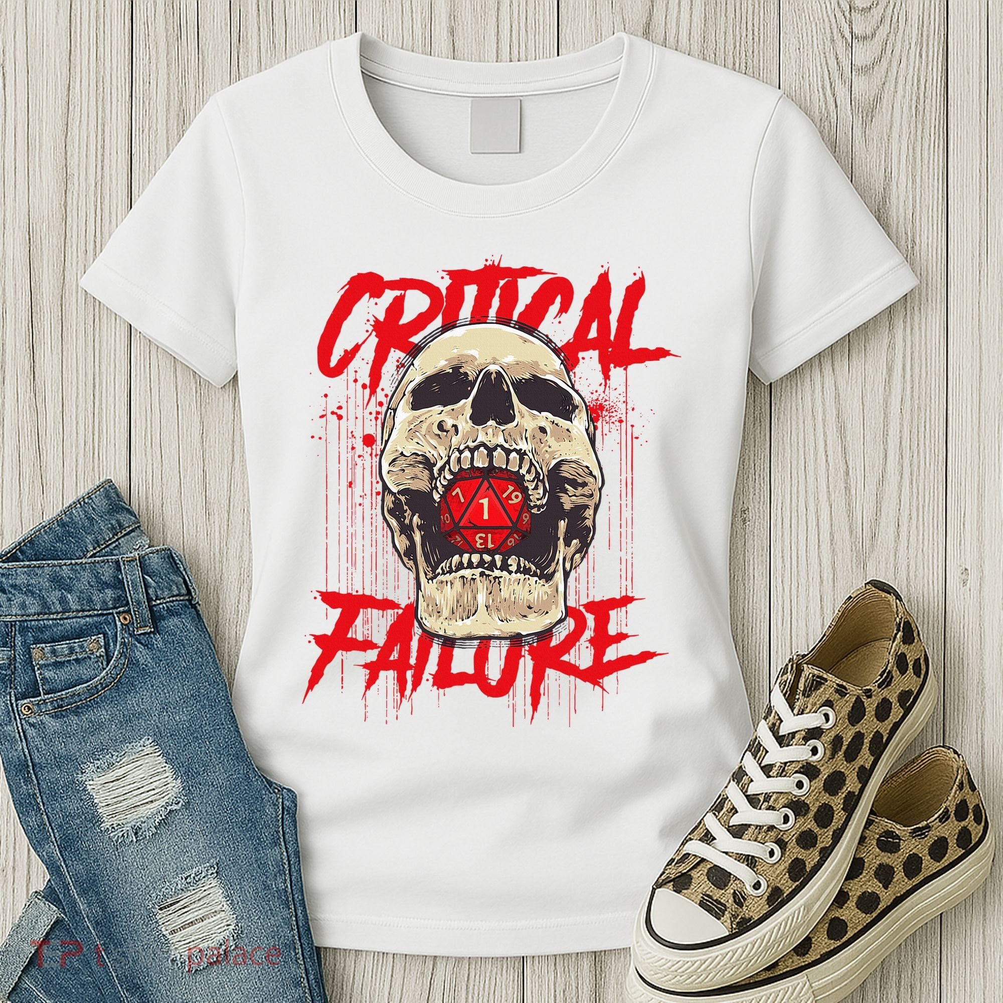 Critical Failure Roleplaying Game Women's T-Shirt