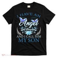Cute Family Remembrance Angel Heaven Birthday Love T-Shirt thumb 0