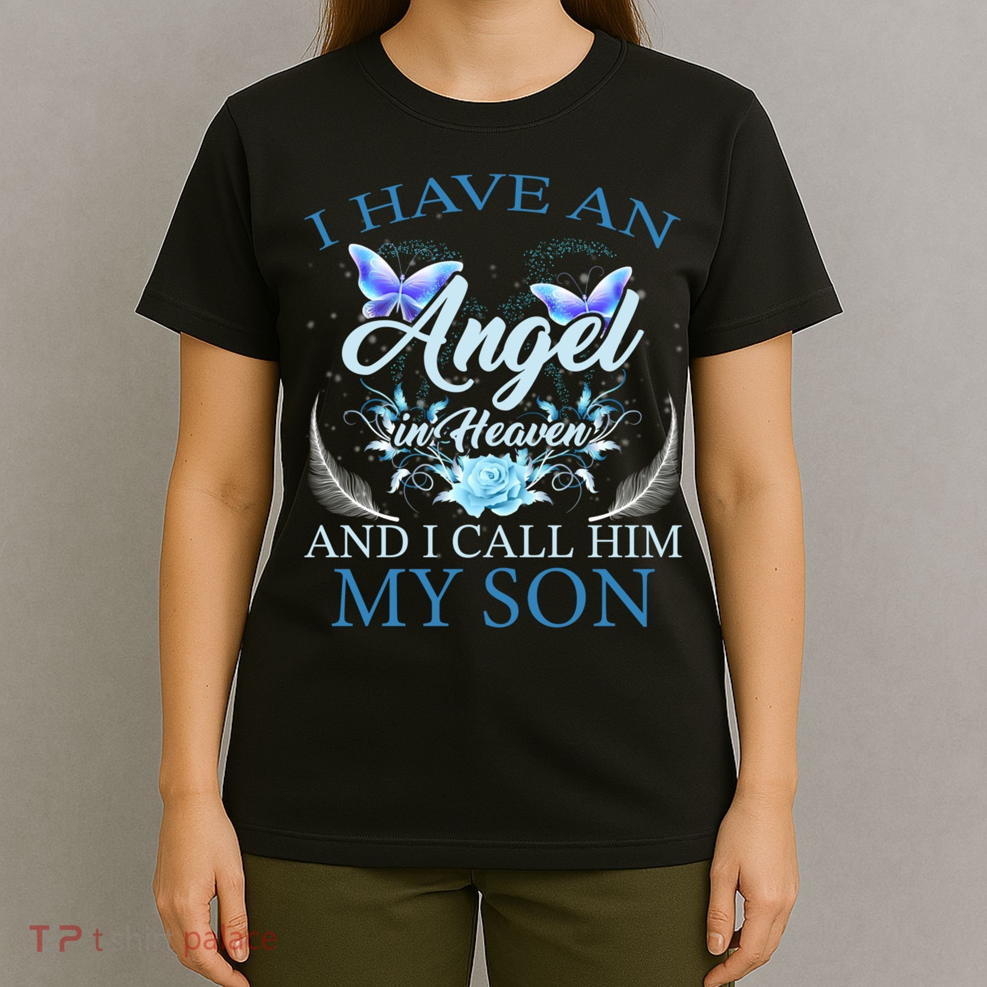 Cute Family Remembrance Angel Heaven Birthday Love T-Shirt