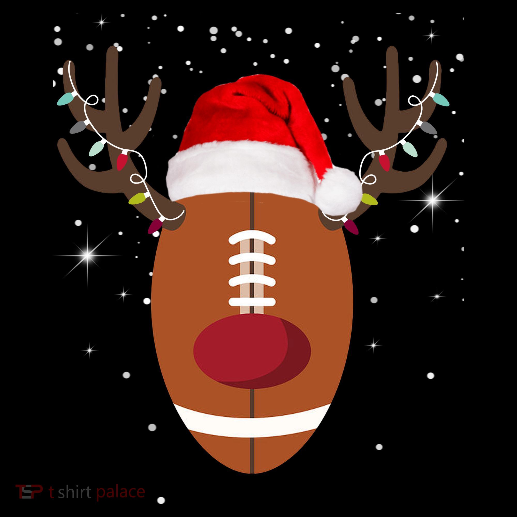 Christmas Football Reindeer Coffee Mug
