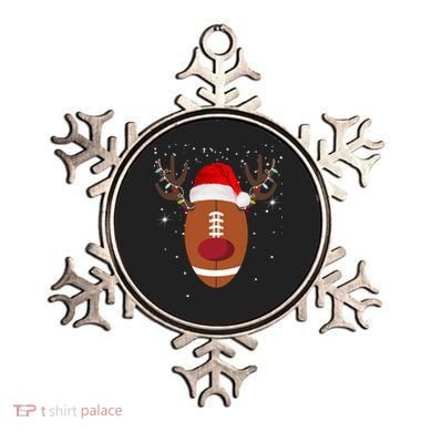 Christmas Football Reindeer Ornament