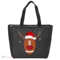 Christmas Football Reindeer Tote Bag thumb 0