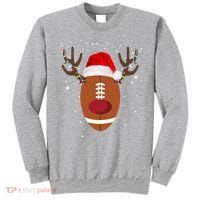 Christmas Football Reindeer Sweatshirt thumb 0