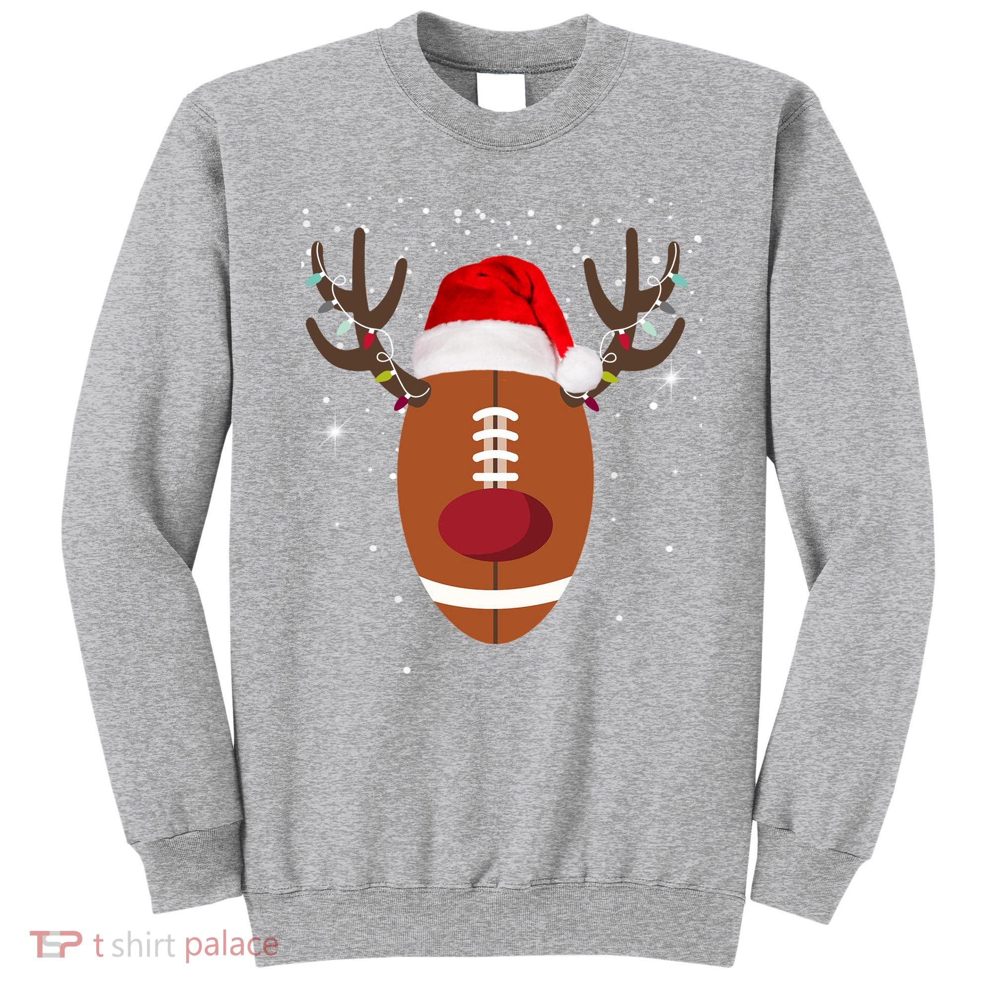 Christmas Football Reindeer Sweatshirt