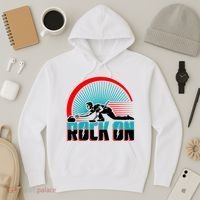 Cool Funny Rock On USA Curling Team Sports Fan Hoodie thumb 3