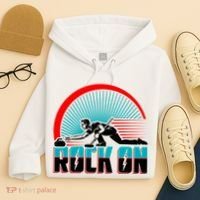 Cool Funny Rock On USA Curling Team Sports Fan Hoodie thumb 4
