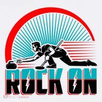 Cool Funny Rock On USA Curling Team Sports Fan Hoodie thumb 7
