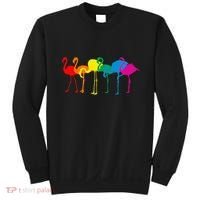 Cute Flamingo Rainbow Flamingo Sweatshirt thumb 0