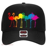 Cute Flamingo Rainbow Flamingo Hat thumb 0