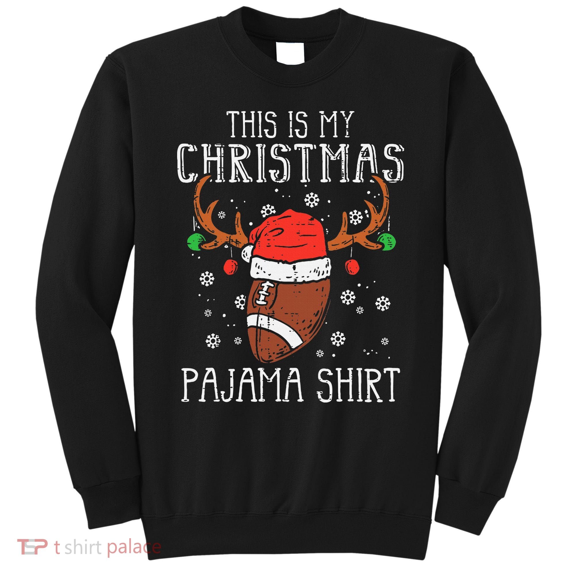 Christmas Football Sports Festive Game Sweatshirt