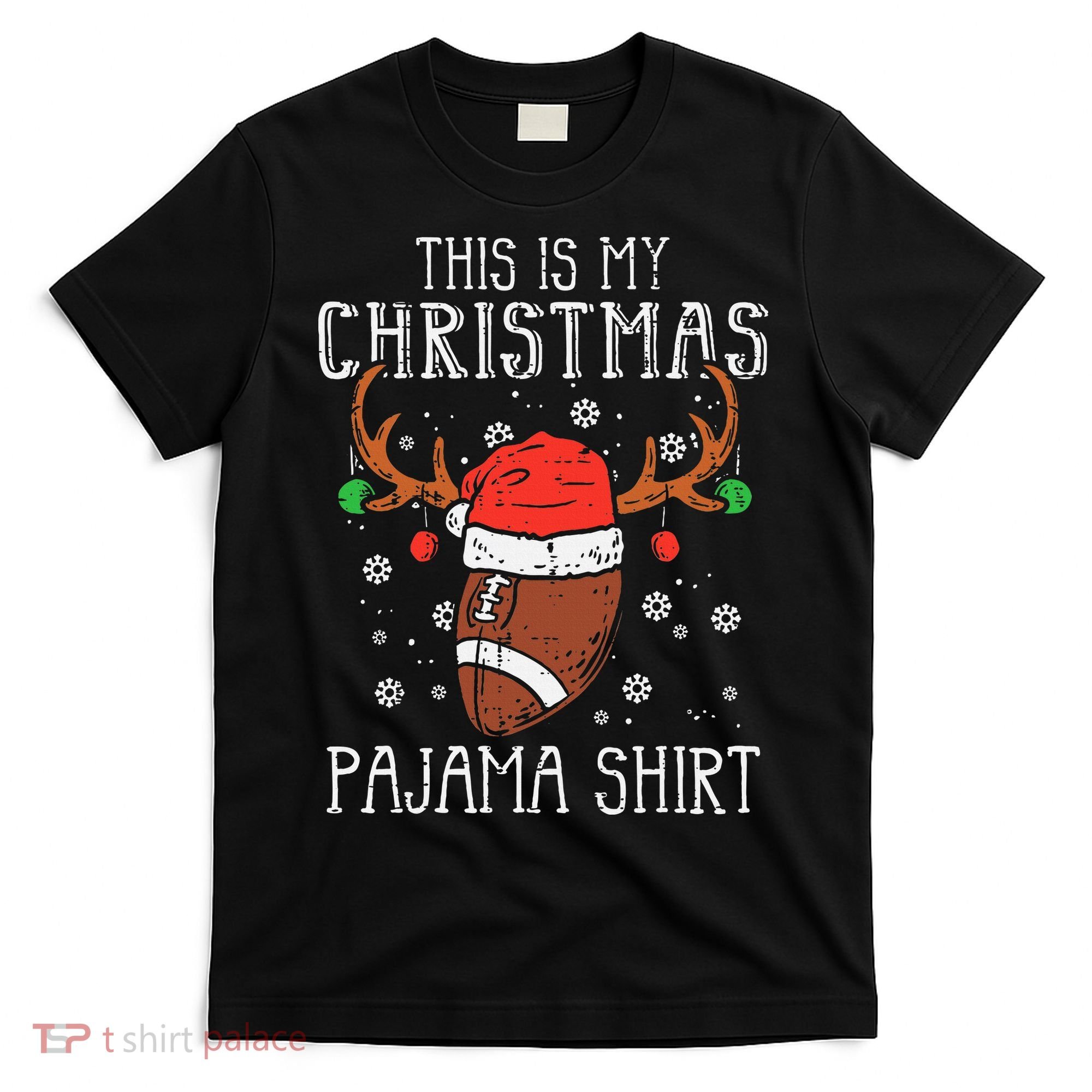 Christmas Football Sports Festive Game T-Shirt