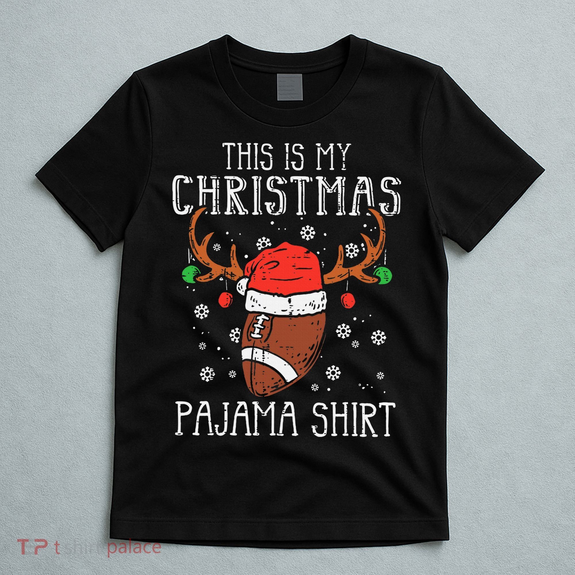 Christmas Football Sports Festive Game T-Shirt