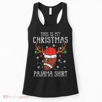 Christmas Football Sports Festive Game Women's Tank Top thumb 0