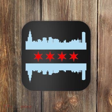 Chicago Flag Skyline Coaster