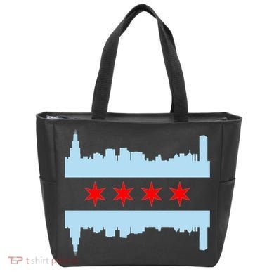 Chicago Flag Skyline Bag