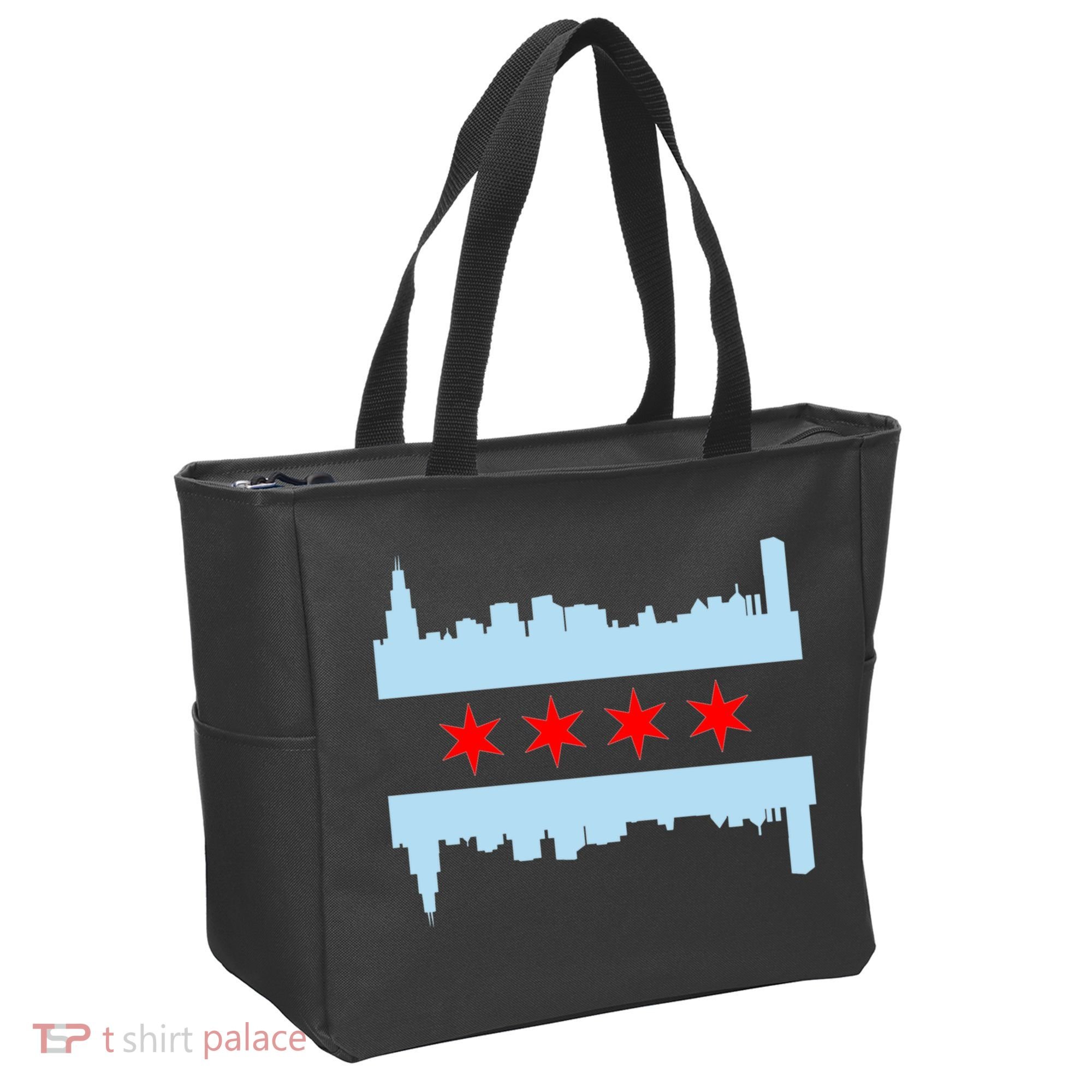 Chicago Flag Skyline Bag