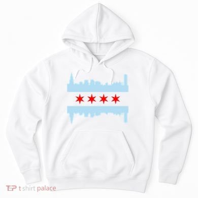 Chicago Flag Skyline Hoodie