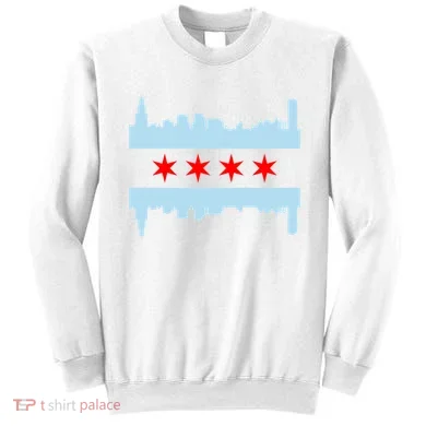 Chicago Flag Skyline Sweatshirt