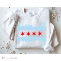 Chicago Flag Skyline Sweatshirt thumb 2