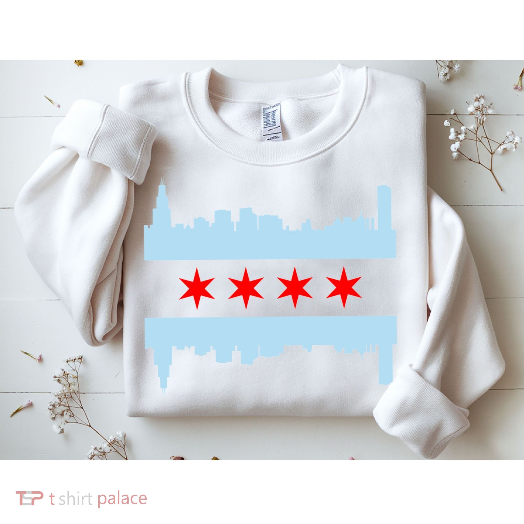 Chicago Flag Skyline Sweatshirt
