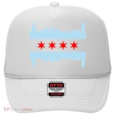 Chicago Flag Skyline Hat