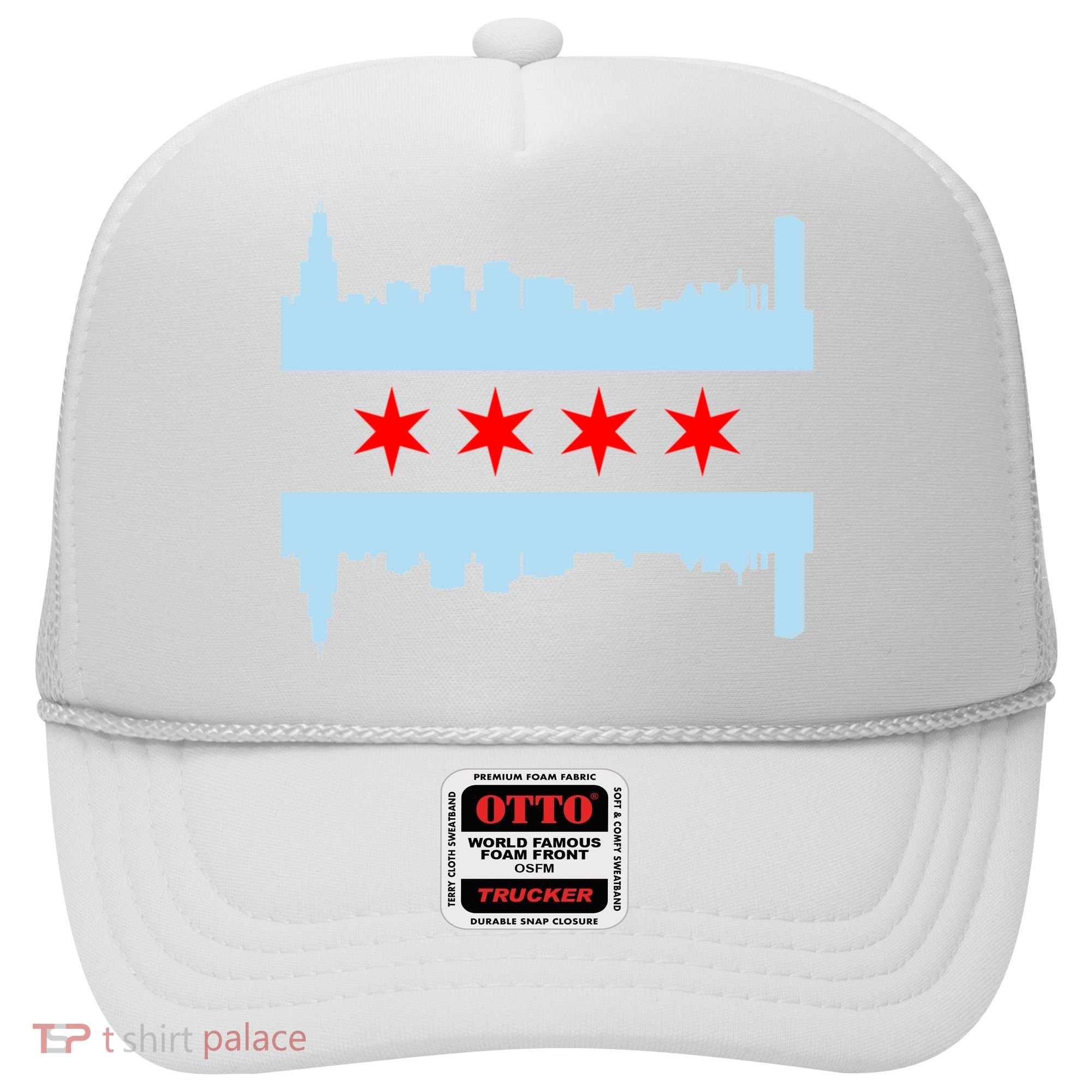 Chicago Flag Skyline Hat