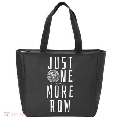 Crocheting Funny Saying Yarn Gift Tote Bag
