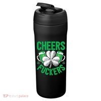 Cheers Fuckers St Patricks Day Beer Drinking Mugs 24oz Duet Stainless Steel Tumbler thumb 3
