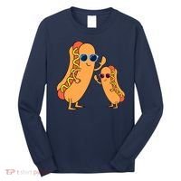 Cool Franks Sausages Weiner Fast Food Sunglasses Hot Dog Long Sleeve Shirt thumb 0