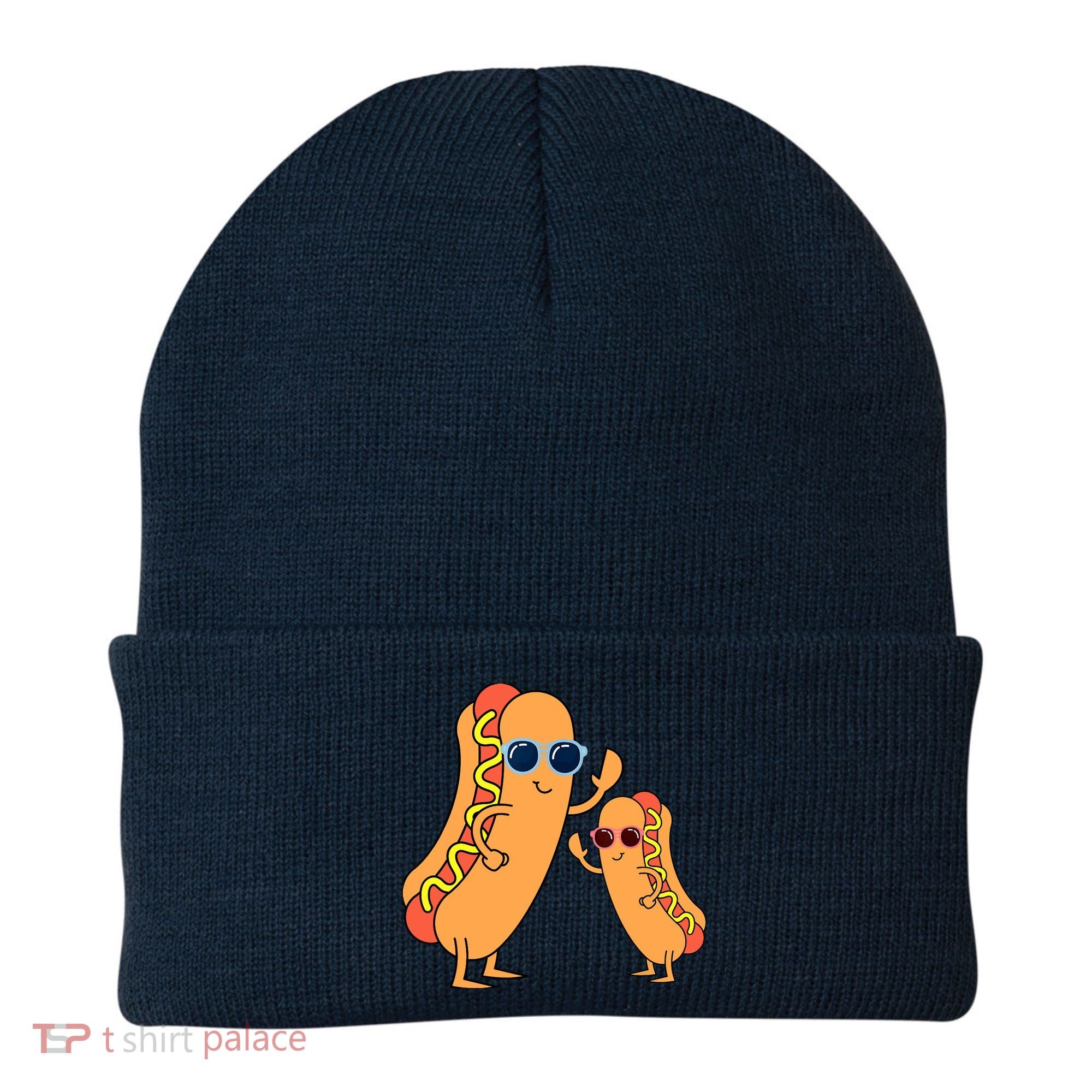 Cool Franks Sausages Weiner Fast Food Sunglasses Hot Dog Beanie