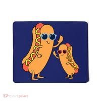 Cool Franks Sausages Weiner Fast Food Sunglasses Hot Dog Mousepad thumb 0